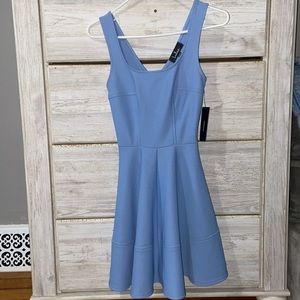 Periwinkle Lulus homecoming Dress (XXS) (Stretches)